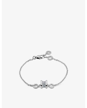 BVLGARI B.Zero1 18Ct- And 0.31Ct Brilliant-Cut Diamond Bracelet - White