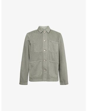 PAIGE Sidham Cotton Chore Jacket - Grey