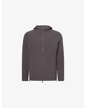 Arne Active Technical Windbreaker Woven Jacket - Purple
