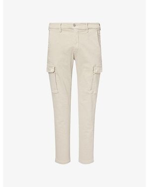 Replay Jaan Slim-Fit Cargo Denim Jeans - Natural