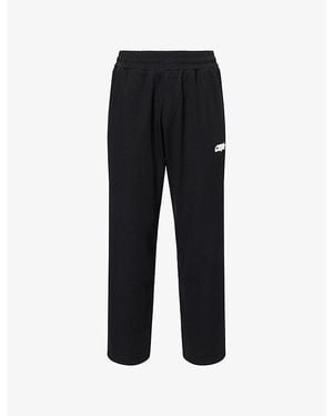Cole Buxton Star Racing Straight-Leg Woven Jogging Bottoms - Black