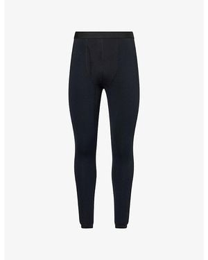 Columbia Midweight Base-Layer Stretch-Jersey Tights - Blue