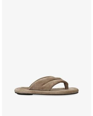 Officine Creative Estens Suede Sandals - Brown
