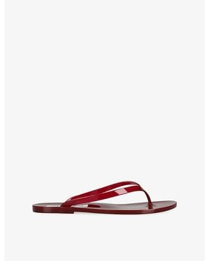 Christopher Esber Jo Pvc Flip-Flops - Red