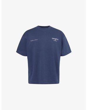 The Couture Club Endless Summer Graphic-Print Cotton T-Shirt - Blue