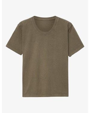 AllSaints Hela Short-Sleeve Cotton T-Shirt - Green