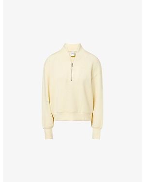 Varley Davidson Stretch-Woven Sweatshirt - Natural