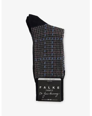 FALKE Family Edition Knitted Socks - Black