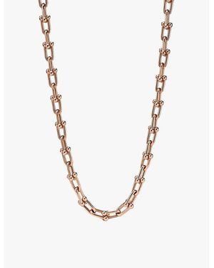 Tiffany & Co. Tiffany Hardwear Medium Link 18Ct Rose- Necklace - Metallic