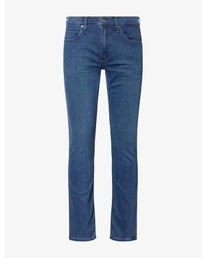 PAIGE Lennox Slim-Fit Denim Jeans - Blue