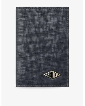 Cartier Losange Leather Card Holder - Blue