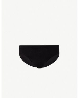 Hanro Basic Slim-Fit Cotton Briefs Xxl - Black