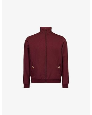 Valentino Garavani Vlogo Woven Track Jacket - Red
