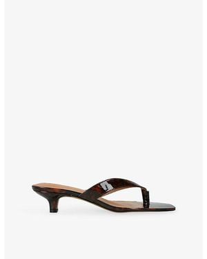 Steve Madden Tracie Leather Heeled Sandals - Multicolour
