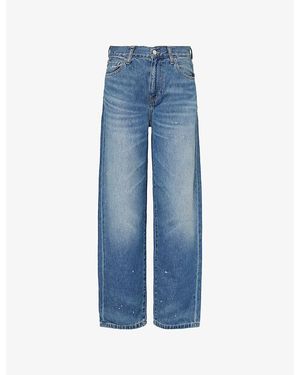Carhartt Arin Tapered-Leg Denim Trousers - Blue