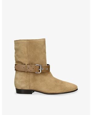 Isabel Marant Reena Suede Boots - Natural