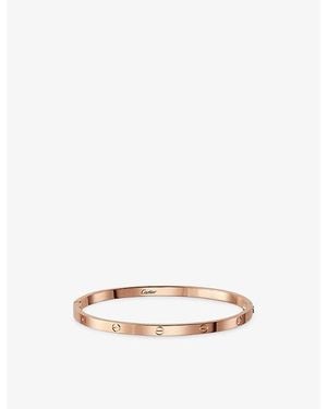 Cartier Love Small 18Ct Rose- Bracelet - Metallic
