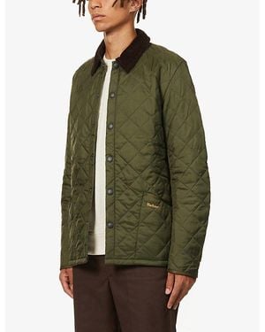 Barbour Liddesdale Quilted Jacket Size: M - Green