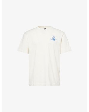 The North Face Mountain Graphic-Print Cotton T-Shirt - White
