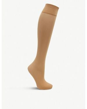 FALKE Matt Deluxe 20 Denier Knee-Highs - White