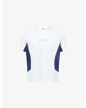 Obey Runner Active Jersey Top - Blue