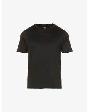 Eton Slim-Fit Cotton-Jersey T-Shirt - Black