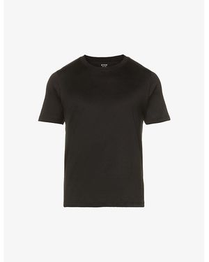 Eton Slim-Fit Cotton-Jersey T-Shirt - Black