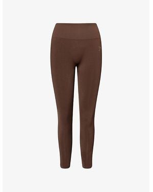 GYMSHARK Soft Sculpt Studio Leggings - Brown