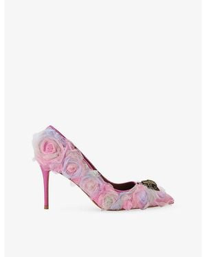 Kurt Geiger Belgravia Eagle Mesh Courts - Pink