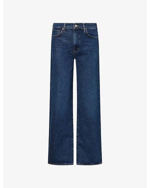 Agolde Harper Relaxed Straight-Leg Denim Jeans - Blue