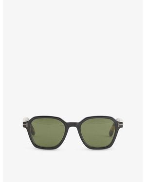 Tom Ford Ft1297 Horn Sunglasses - Green