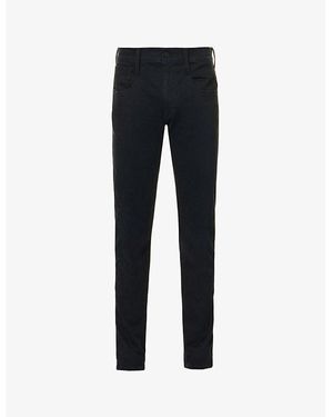 Replay Anbass Hyperflex Slim-Fit Stretch-Denim Jeans - Black
