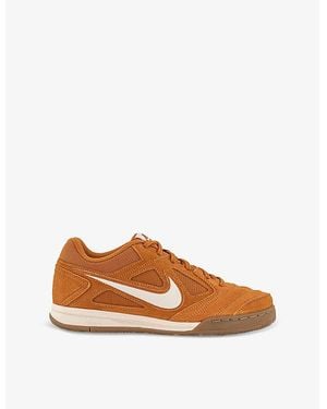 Nike Gato Suede Low-Top Trainers - Brown