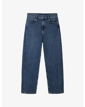 The White Company Portobello Barrel-Leg Stretch-Denim Jeans - Blue