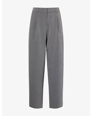 Rails Cameron Tailored Pleated Woven Pants - Gray