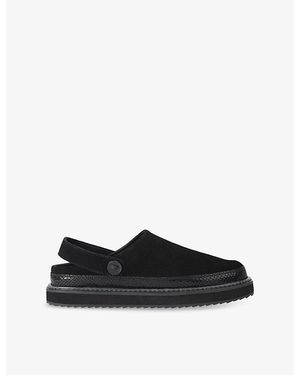 Kurt Geiger Woodford Suede Mules - Black