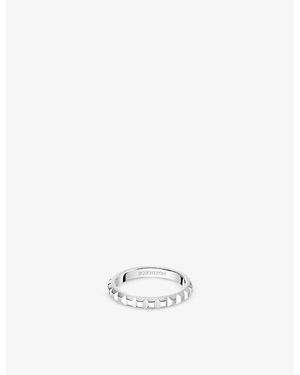 Boucheron Quatre Clou De Paris Platinum Ring - Multicolour