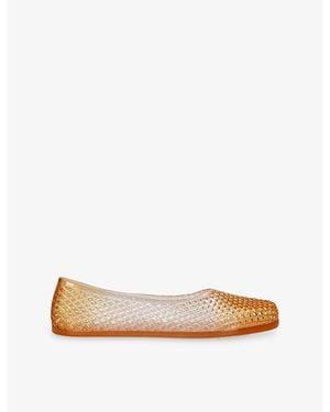 Ancient Greek Sandals Iro Pvc Ballet Flats - Natural