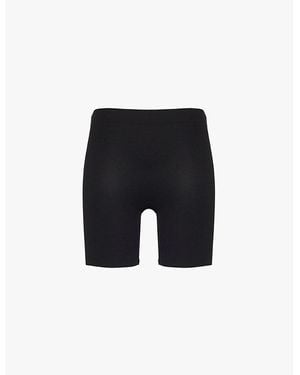 Wacoal High-Rise Stretch-Woven Shorts - Black