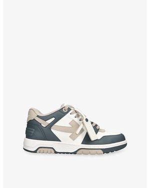 Off-White c/o Virgil Abloh Out Of Office Leather Trainers - White