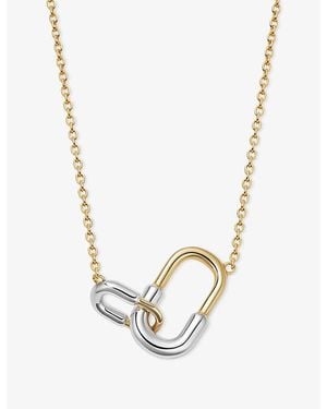 Astley Clarke Aurora U-Hoop Link 18Ct And Sterling- Necklace - Metallic