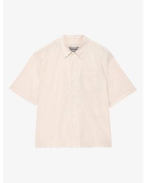 AllSaints Maddox Crewneck Regular-Fit Cotton T-Shirt - Natural