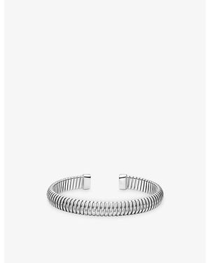 Sif Jakobs Riva Rhodium-Plated Sterling Bangle - White