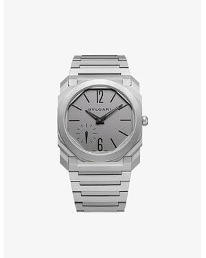 BVLGARI Octo Finissimo Automatic Watch - Grey