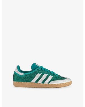 adidas Samba Og Suede Sneakers - Green