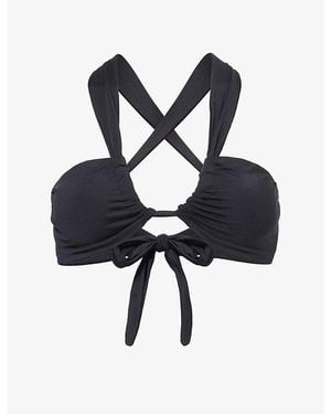 Second Summer Aria Bikini Top - Blue