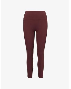 ADANOLA Ultimate Regular-Fit Gym Leggings - Red