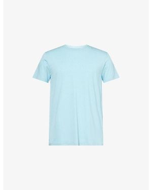 Derek Rose Basel 25 Short-Sleeve Modal-Jersey T-Shirt - Blue