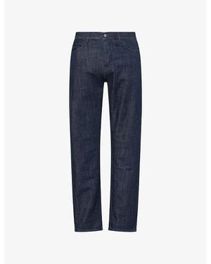 Sunspel Straight-Leg Regular-Fit Japanese Denim Jeans - Blue