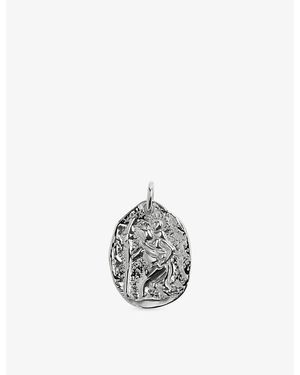 Monica Vinader St Christopher Sterling- Pendant - Metallic